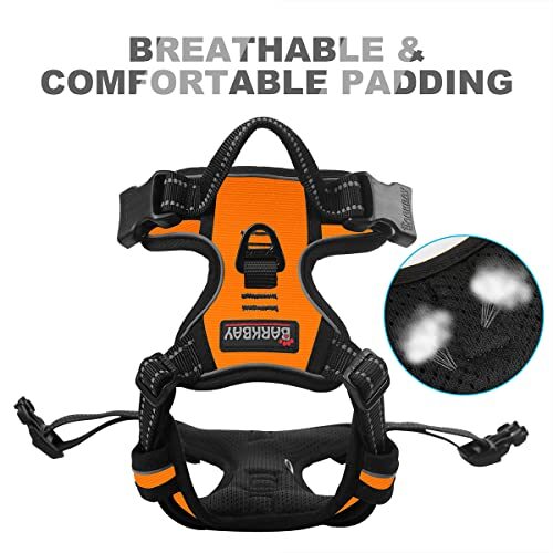 BARKBAY No Pull Dog Harness Front Clip Heavy Duty  Assorted Sizes , Colors  - Picture 53 of 90