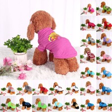 Dog T Shirt Puppy Small Pet Cat Sweatshirt Tops Clothes Apparel Vest Costume