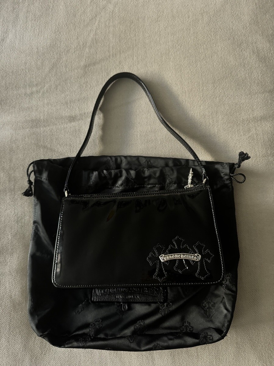 Chrome Hearts The Night Cemetery Leather Crosspatch Bag | eBay