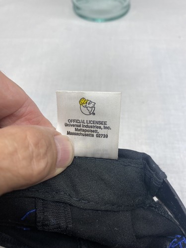 Vintage 1991 Batman DC Comics Hat Black W/ Blue Logo - Picture 7 of 7