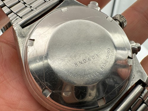 Vintage SEIKO 6138-3003 Jumbo Chronograph Day/Date Automatic Cal 6138B - 42 mm - Picture 10 of 14