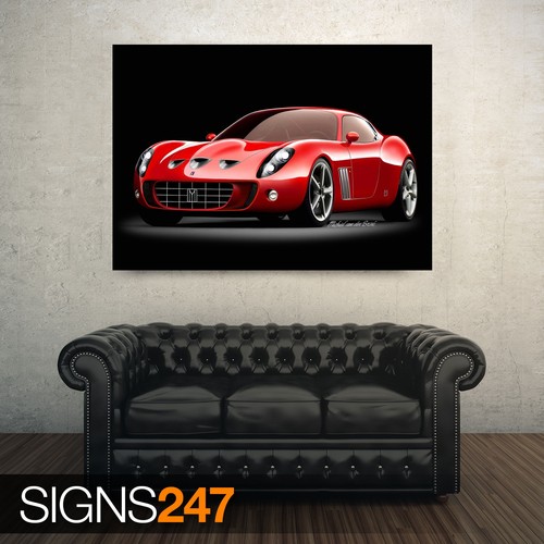 FERRARI POSTER sports car 60 print art photo wall display A0 A1 A2 A3 A4 size - Picture 2 of 5