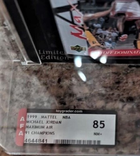 💎1999 Maximum Air Championship Series Michael Jordan Action Figure AFA 85 NM+💎 - Picture 3 of 7