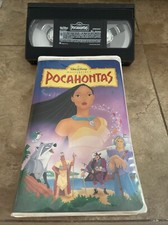 Pocahontas Disney Movie ( 1996 ) w/ Promotional Disney Mail-In Letters VERY GOOD