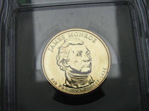 2008-D Position B James Monroe MS-67 ICG Coin Presidential Dollar ------ #828A - Picture 3 of 4