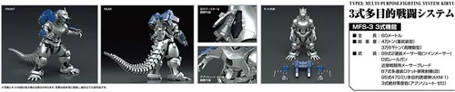 Aoshima ACKS GO-01 Godzilla x Mechagodzilla MFS-3 Kiryu Model Kit - Picture 12 of 14