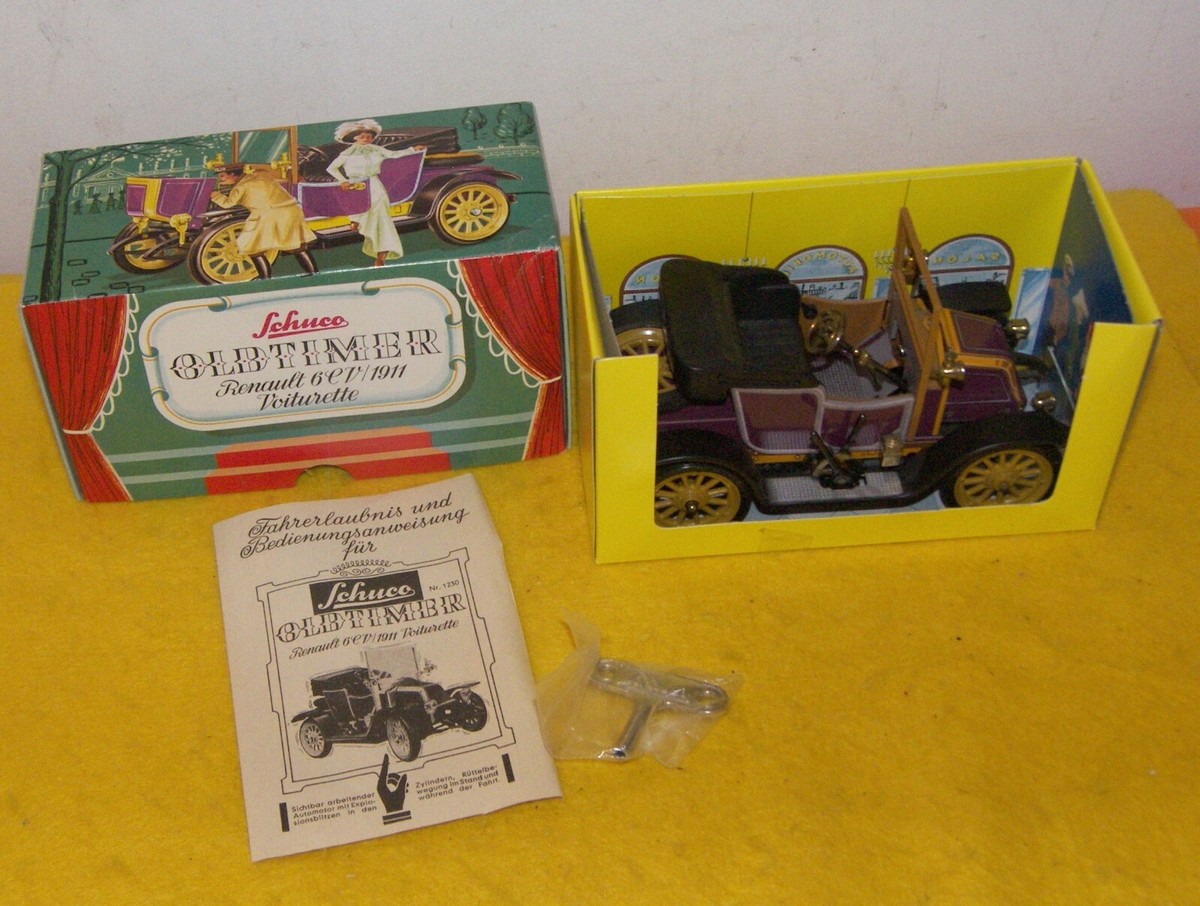 Schuco Renault 6CV - 1911 Old Timer Wind-Up Toy ( New Boxed Schuco Renault 6CV - 1911 Old Timer Wind-Up Toy ( New Boxed