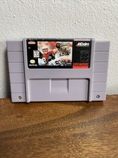 VINTAGE SUPER NINTENDO: NFL QUARTERBACK CLUB 96 (17a)
