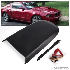 Fit For Ford Mustang GT V8 2005-09 Black Front Racing Style Air Vent Hood Scoop