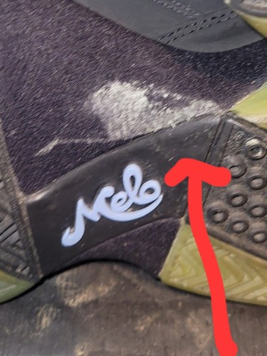 Air Jordan Melo 5.5 (Black/University Blue) 311813-001 - Size 14 - 2005 - Picture 12 of 12