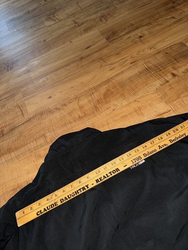 THE NORTH FACE Mens Large Apex Bionic Full Zip Black Jacket Good Shape! - Picture 11 of 14