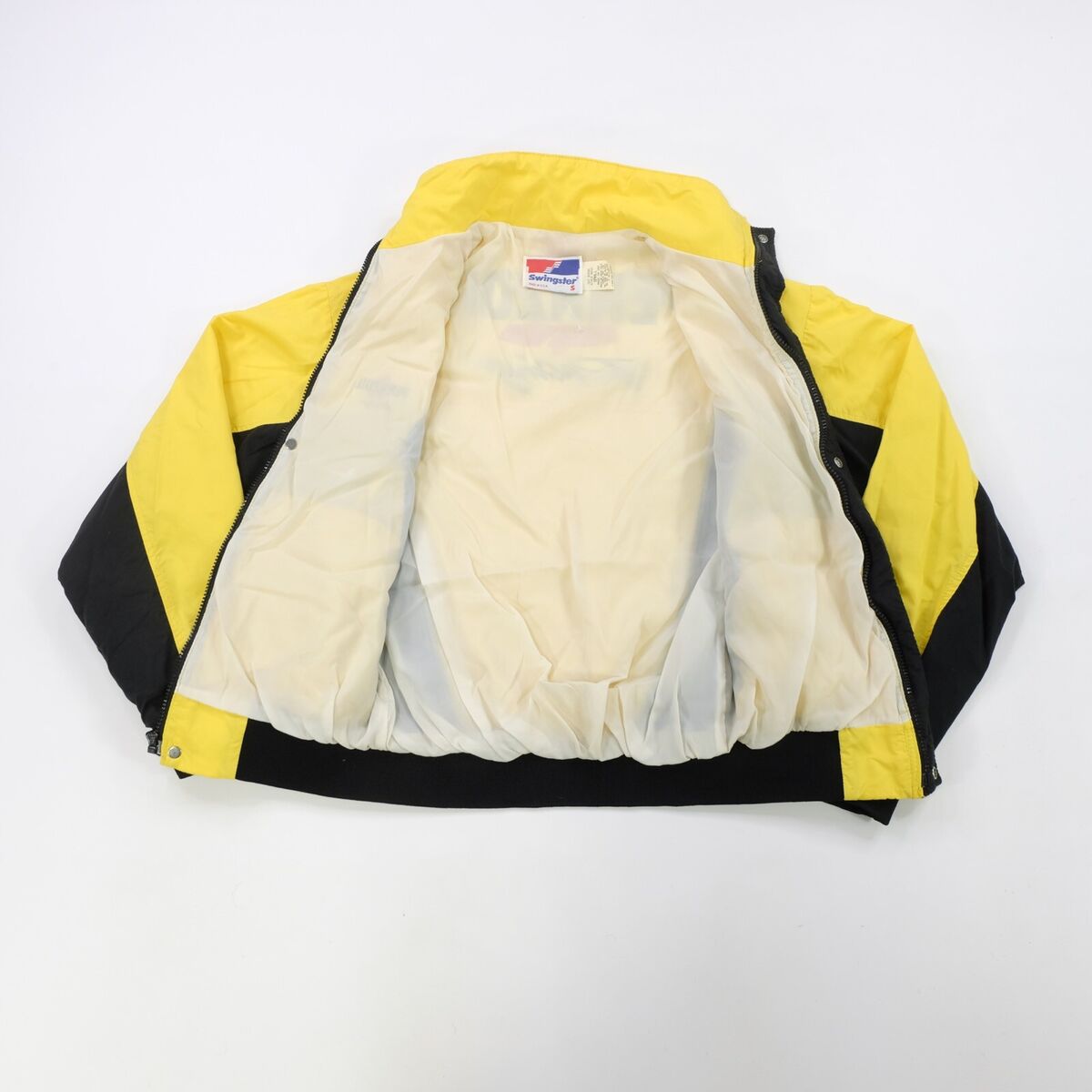 Rare VTG SWINGSTER Pennzoil Racing Color Block Striped Rare VTG SWINGSTER Pennzoil Racing Color Block Striped