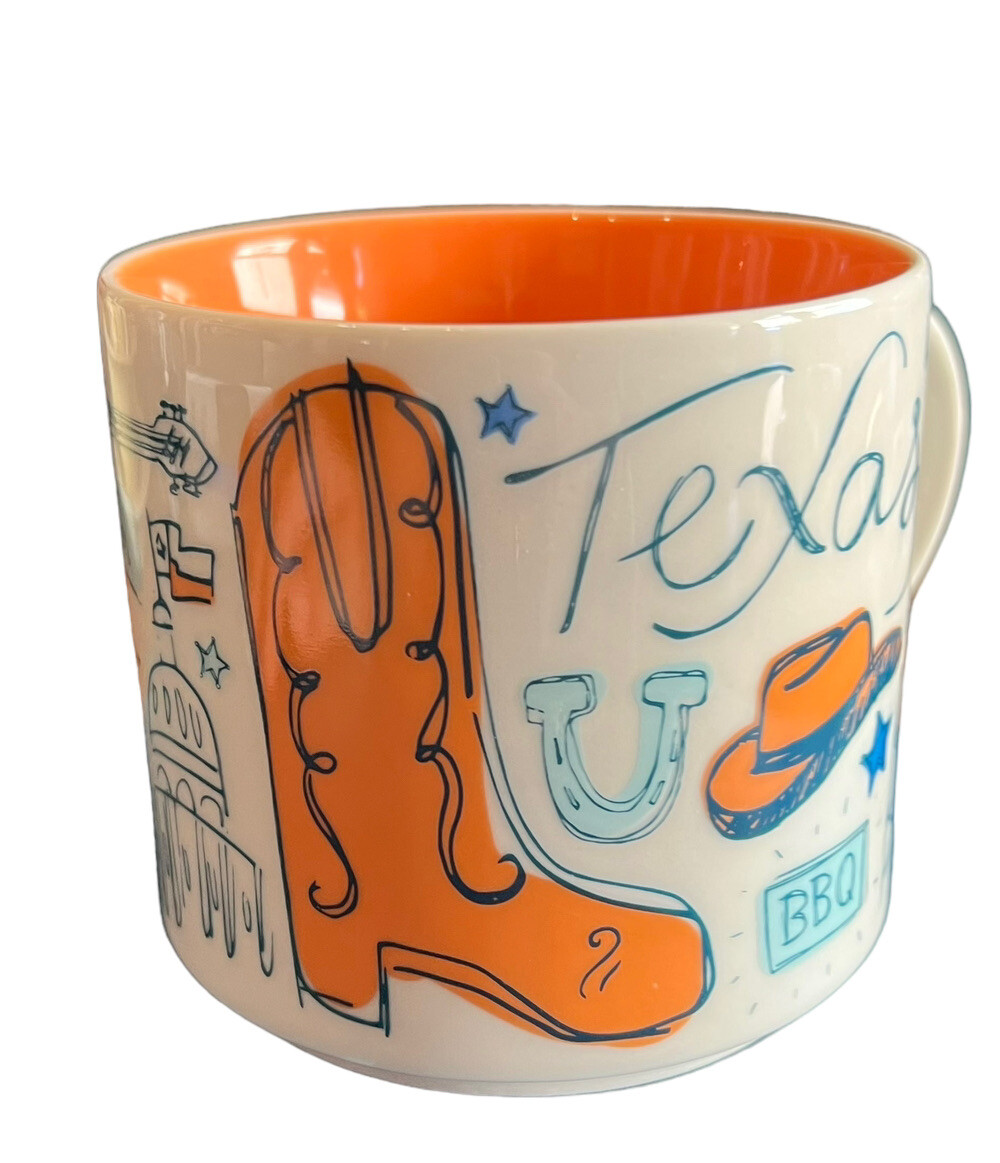 2019 Starbucks Texas Been There Series Coffee Mug Lone Star Across The Globe - Picture 4 of 9