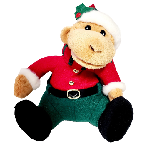 Kurt S Adler Decoración de Navidad Mono Cantor Vacaciones Animado Musical Novedad - Imagen 1 de 7