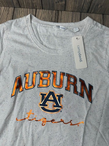 T-shirt donna Auburn Tigers Camp David nuova con etichetta taglia M - Foto 4 di 5