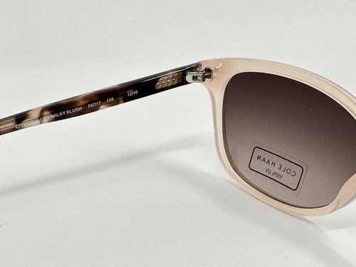 NEW Cole Haan CH7045 265 Milky Blush 56.17.135 Women’s 100% UV Sunglasses - Picture 10 of 12