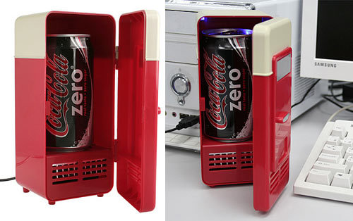 MINI FRIGO E SCALDAVIVANDE DA PORTA USB DEL COMPUTER PC WARMER SCALDATAZZA -PC - Foto 1 di 1