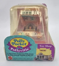 Polly Pocket Pollyville Toy Shop Doll Mattel 1994 Rocking Horse Slide 11197 NIB