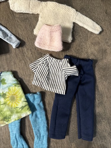 LOT Vintage 60s 70s Francie Barbie Pj & Homemade Unique Doll Clothes - Picture 11 of 20