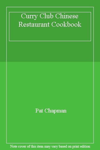 Curry Club Chinese Restaurant Cookbook,Pat Chapman - Picture 1 of 1
