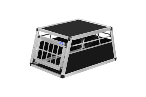 N35 Hundetransportbox Gitterbox Aluminium Transportbox Hundebox Alubox Autobox - Bild 3 von 7
