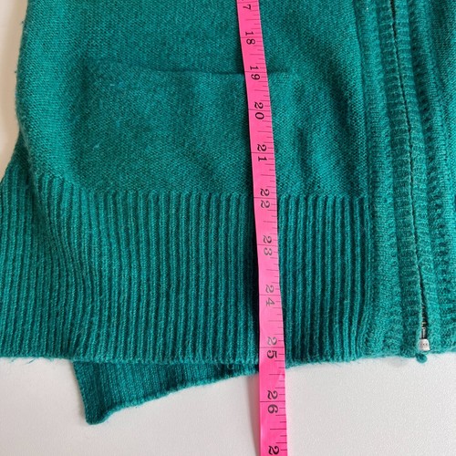 Caslon Hoodie Women’s Small Green Sweater Knit Full Zip Lightweight Pockets - Picture 18 of 18