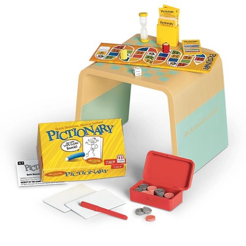 American Girl Truly Me SPIELABEND-SET für Puppen Wörterbuch Spiel im Ruhestand NEU - Bild 1 von 3