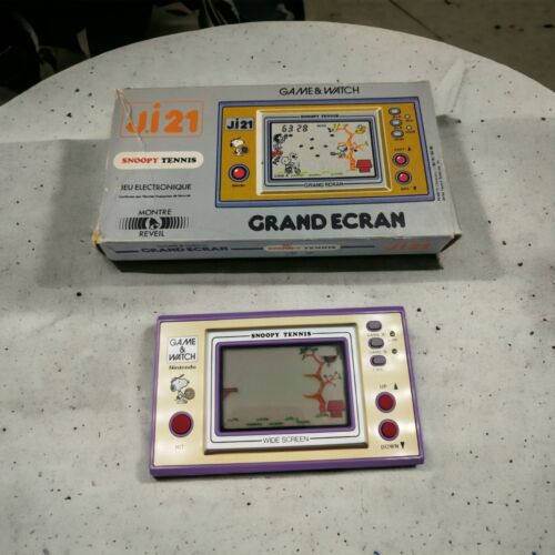 JI21 Snoopy Tennis - Game & Watch - G&W - Game and watch J I 21 JI TTBE - Picture 3 of 4