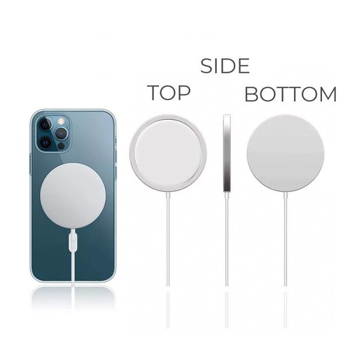 15W Fast Wireless Charger For Apple Mag Safe iPhone 15 14 13 12 16 Pro Max - Picture 4 of 9