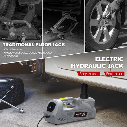 Electric Hydraulic Car Floor Jack 5 Ton 12V Car Automotive Repair Tool 15-45cm - Picture 4 of 8