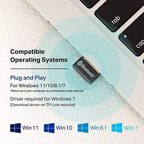 TP-Link USB Bluetooth Adapter 5.3 Dongle für PC, Laptop, PS5/PS4/Xbox - USA - Bild 3 von 9