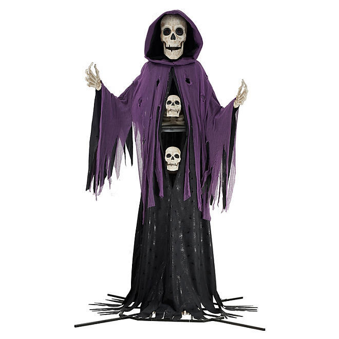 MEMBER'S MARK 10' ANIMATED TRIPLE FRIGHT REAPER *NEW READ