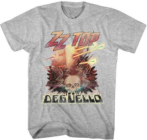 ZZ Top Deguello Album Cover Men's T Shirt Rock Music Band Merch - Picture 5 of 5