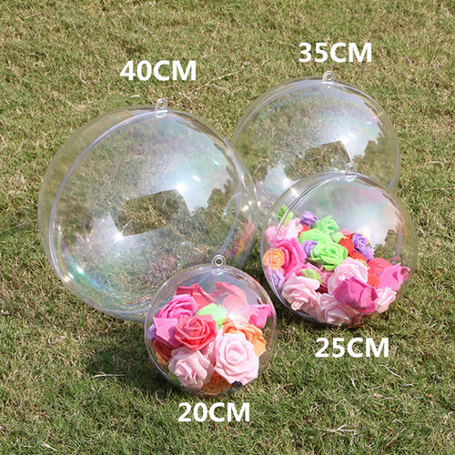 2-100CM Acrylic ball Transparent ball Plastic ball Decorative hanging ball - Picture 20 of 21
