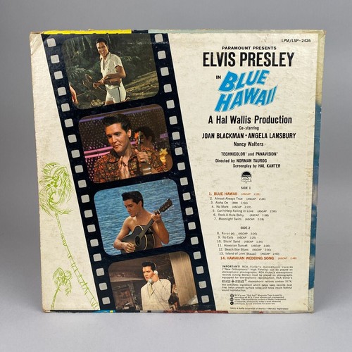 Elvis Blue Hawaii Vinyl Record - Picture 2 of 8