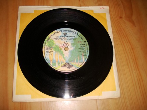 DOOBIE BROTHERS - LITTLE DARLING(I NEED YOU) (WARNERS 7") - Picture 3 of 3