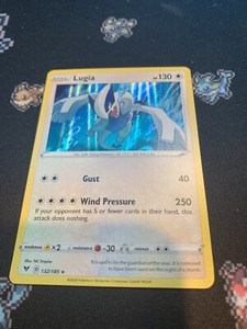 Lugia 132/185 NM MINT Vivid Voltage Holofoil Rare Holo Pokemon Card