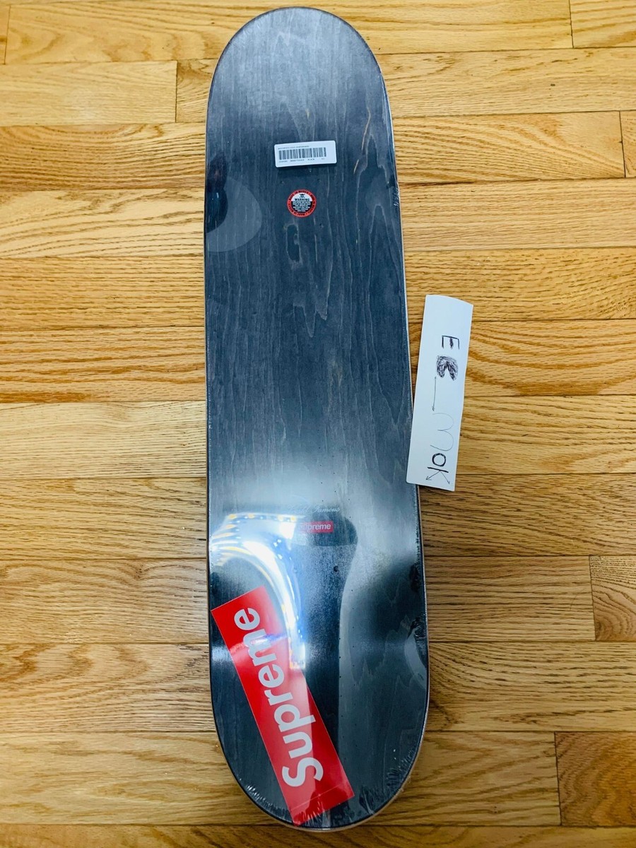 Supreme Distorted Logo Skateboard Deck Black | eBay Supreme Distorted Logo Skateboard Deck Black | eBay