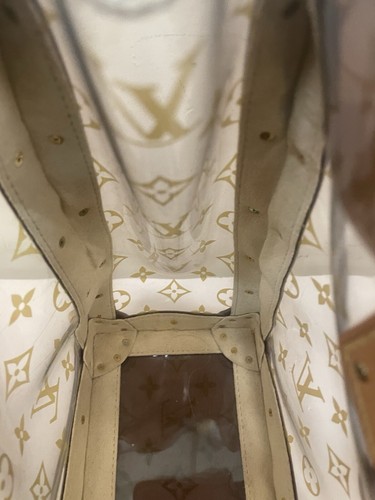 LOUIS VUITTON Monogram Plastic Neo Clear Vinyl Cabas Amble M92504 Tote Amble LV - Picture 9 of 18