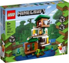 LEGO Minecraft: The Modern Treehouse (21174) 909 piece 2021 Retired - New Sealed