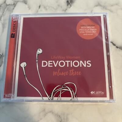 LifeWay Women Devotions Vol 3 Three NEW 2 CD Discs 2017 Routine Audio Listening 
