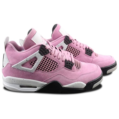 Nuove Uomo Donna A&Jordan Retro4 Military Blu vintage Scarpe Da Sneakers 36-46 - Foto 1 di 16