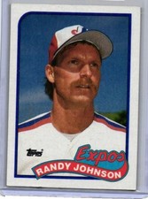 1989 Topps Randy Johnson Rookie #647