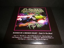 PEDAL TO THE METAL by BLESSED BY A BROKEN HEART-Rare Collectible Promotional CD