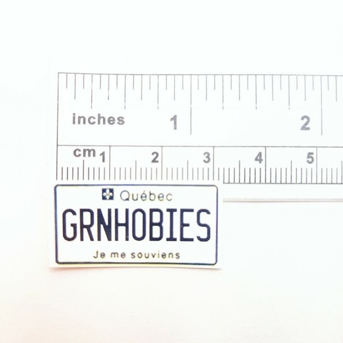 RC 1/10 License Plate Scale Sticker Decal Drift Car Onroad Body Licence Number - Picture 153 of 240