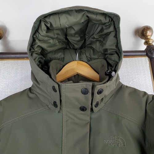 NORTH FACE 550 Womens Size Medium Down Filled Waterproof Jacket NEW $279 Hooded - 第 4/12 張圖片