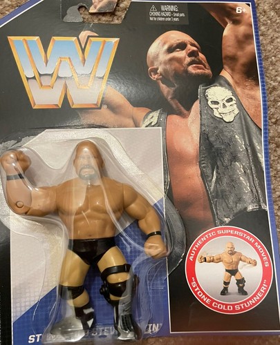 WWE MATTEL RETRO SERIES 2 STONE COLD STEVE AUSTIN ...