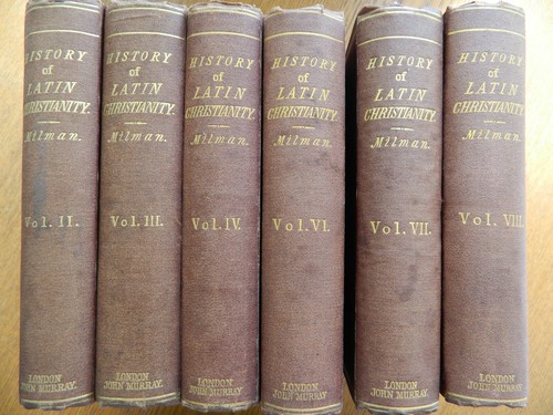 HISTORY  OF LATIN  CHRISTIANITY  By H.H.Milman 1872  ( Volumes 2-3-4-6-7-8 ) - Photo 1 sur 5