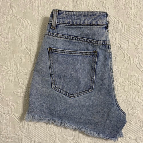 Jeans da donna corti Pacsun Mom 100% cotone denim taglia 25 blu #1602 - Foto 3 di 9