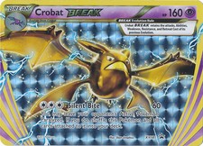 Pokemon - Crobat BREAK (XY181) Promo Holo Rare | Arcanine Break Box